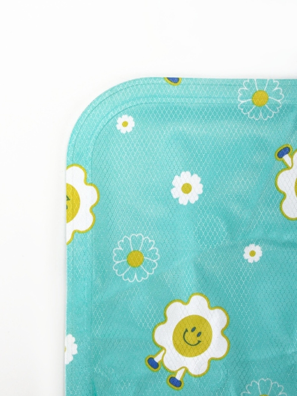 Коврик охлаждающий (гель), 65 х 50 см, ромашки