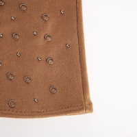 Перчатки женские, безразмерные, без утеплителя, цвет бежевый Перчатки женские, безразмерные, без утеплителя, цвет бежевый