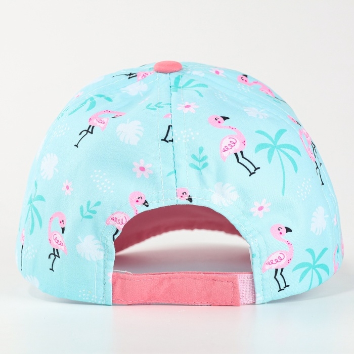 Кепка детская для девочки &laquo;Фламинго&raquo;, р-р. 48-50