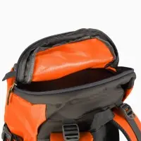 Рюкзак тур 65+5л, 30*20*53, отдел на шнурке, 5нар+2вн кармана, цвет оранжевый