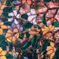 Витражная плёнка &laquo;Сакура&raquo;, 45&times;200 см