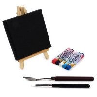 Рисование пастелью c холстом на подрамнике &laquo;Ночь&raquo;, набор для творчества