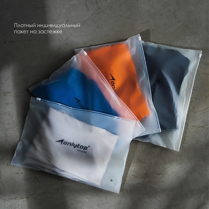 Топ в рубчик, р-р L, цвет синий