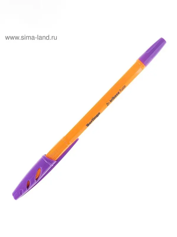 Ручка шариковая Berlingo Tribase Fuze, узел 0.7 мм, чернила синие, МИКС