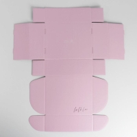 Коробка подарочная двухсторонняя складная, упаковка, &laquo;Мрамор&raquo;, 27 х 21 х 9 см