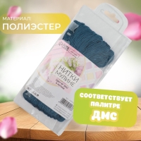 Набор ниток мулине №3842, 8 ± 1 м, 6 шт, цвет тёмно-синий Набор ниток мулине №3842, 8 ± 1 м, 6 шт, цвет тёмно-синий