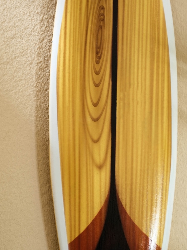 Панно "Доска для сёрфа" дерево 40х11 см