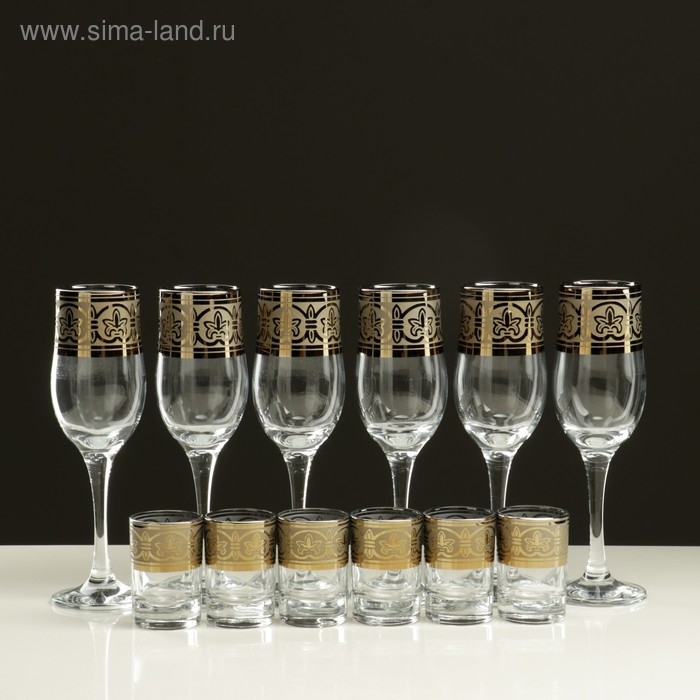 Мини-бар 12 предметов шампанское, флоренция, светлый 200/50 мл