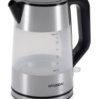 Чайник HYK-P4026 1.9л. 2200Вт черный (пластик)