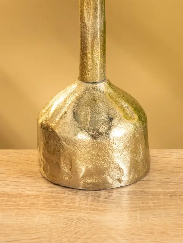 Подсвечник &laquo;Креманка&raquo;, 26 см, алюминий, золото