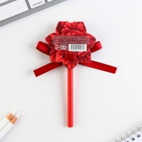 Эко-ручка шариковая в открытке «Учителю: С Днём Учителя», синяя паста Эко-ручка шариковая в открытке «Учителю: С Днём Учителя», синяя паста