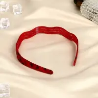 Ободок для волос &laquo;Янтарный свет&raquo;, волна, 1.7 см, МИКС