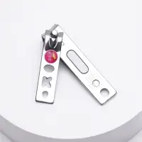 Кусачки книпсер маникюрные, с пилкой, 5.5 см, в коробке, МИКС