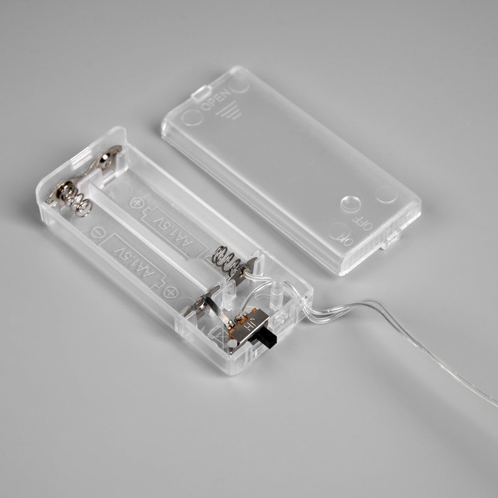 Елочная игрушка светодиодная Елочная игрушка светодиодная "Олень", 19х8 см, 5 LED, ААх2, свечение тёплое белое