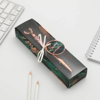 Фигурная ручка в подарочной коробке &laquo;Пишу свою историю&raquo;, металл