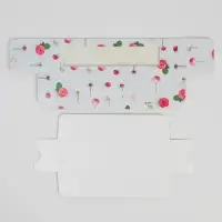 Коробка для макарун, кондитерская упаковка &laquo;Жизнь прекрасна&raquo;, 5.5 х 18 х 5.5 см