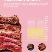Индукционная варочная панель CIH301, 2 конфорки, инвертор
