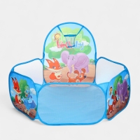 Палатка детская игровая - сухой бассейн для шариков &laquo;Зверята&raquo; без шаров