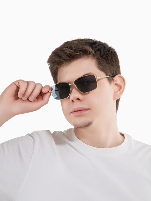 Очки солнцезащитные поляризационные, дужка 13.2 см, ширина 12.8 см, линза 4.3 х 5.5 см Очки солнцезащитные поляризационные, дужка 13.2 см, ширина 12.8 см, линза 4.3 х 5.5 см