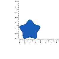 Наклейка тканевая Lunga Bial, M, синяя