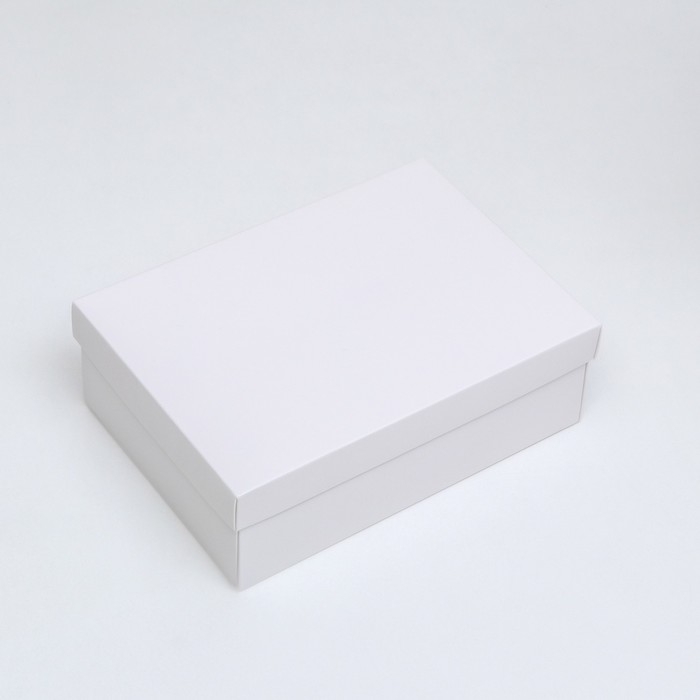 Коробка подарочная складная, упаковка, &laquo;Белая&raquo;, 21 х 15 х 7 см