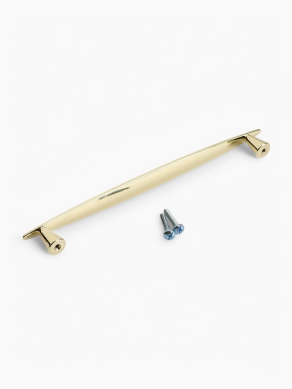 Ручка-скоба CAPPIO SUP, цинк, м/о 192 мм, цвет золото