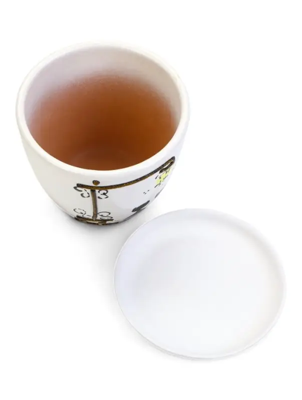 Горшок цветочный поддоном  1 л,  керамика, Вечер (М)