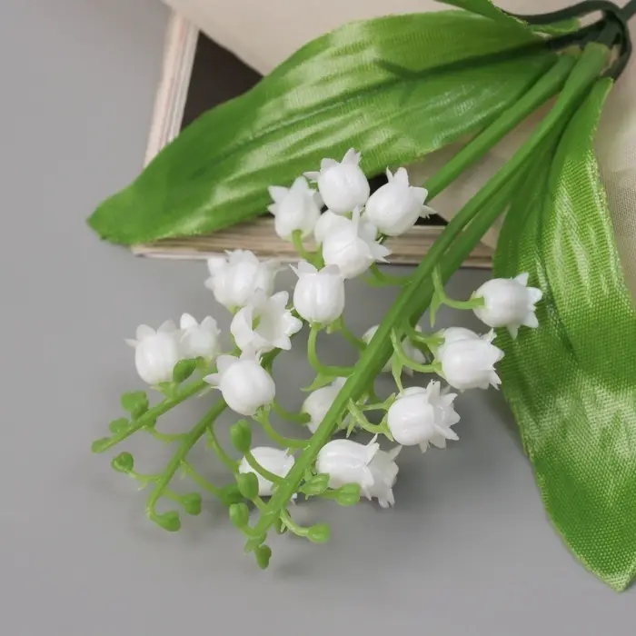 Букет искусственный &laquo;Ландыш майский&raquo;, h=20 см, белый