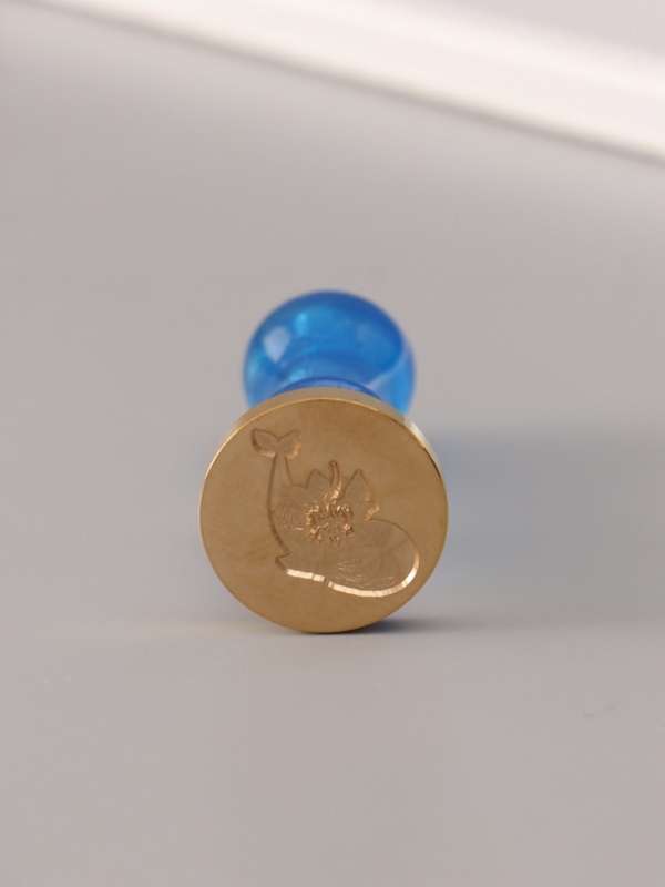 Сургучный набор Сургучный набор "Песня кита" печать, ручка, сургуч 12,5х10х3,6 см