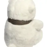 Мягкая игрушка "Пёсик в шарфике" цвет белый, 25 см