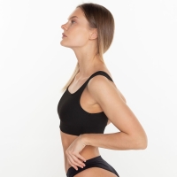 Топ женский, цвет чёрный, размер 46 Топ женский, цвет чёрный, размер 46