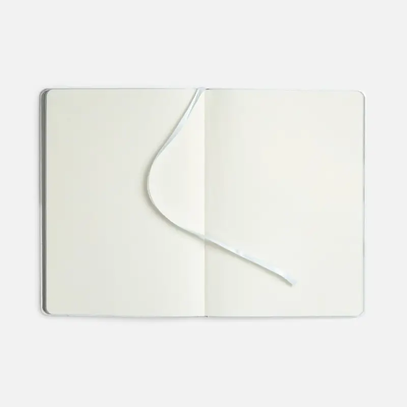 Блокнот Flex Shall ver.2, серебристый