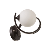 Бра Nadine 1х10Вт GU10 черный 37х16х32см