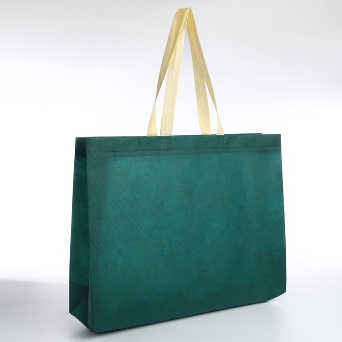 Сумка пляжная без застёжки, цвет зелёный Сумка пляжная без застёжки, цвет зелёный