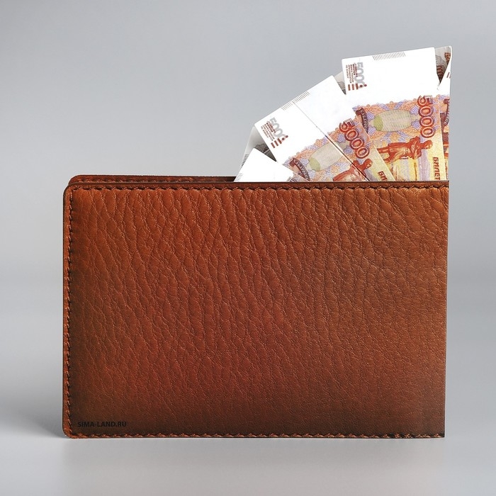 Открытка объёмная &laquo;С Днём рождения&raquo;, кошелёк, 17 &times; 15 см