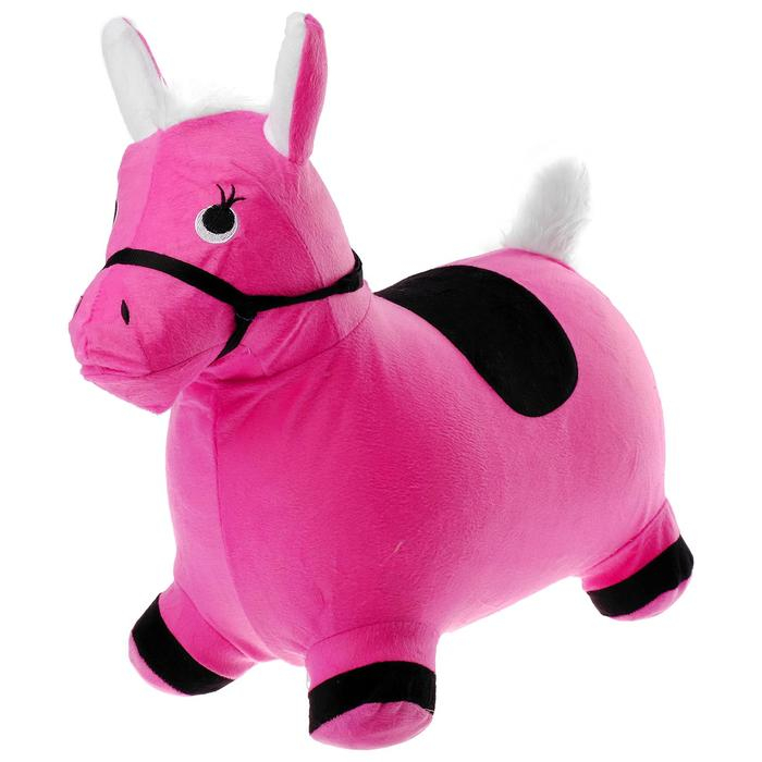 Попрыгун ZABIAKA «Лошадка», текстильная отделка, h=50 см, 1400 г, цвет МИКС Попрыгун ZABIAKA «Лошадка», текстильная отделка, h=50 см, 1400 г, цвет МИКС