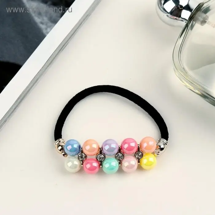 Резинка для волос "Радуга" глянец