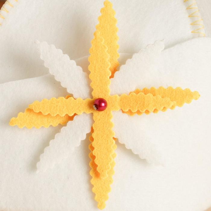 Шапка для бани Шапка для бани "Шляпа. Лилия"