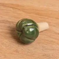 Сосуд для масла &laquo;Слон&raquo;, 10&times;8&times;14 см, керамика, зелёный