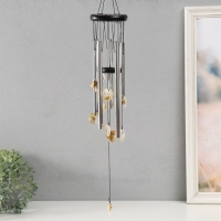 Музыка ветра металл, дерево "Морской бриз" 5 трубок 60х9х9 см Музыка ветра металл, дерево "Морской бриз" 5 трубок 60х9х9 см