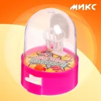 Настольный баскетбол &laquo;Штрафной бросок&raquo;, цвета МИКС, 1 игрок, 3+