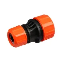 Муфта переходная, для шлангов 1/2" (12 мм) &ndash; 3/4" (19 мм), цанговое соединение, пластик, &laquo;Жук&raquo;