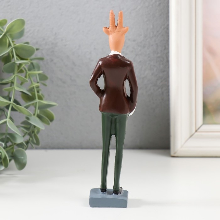 Сувенир полистоун Сувенир полистоун "Козёл в костюме"