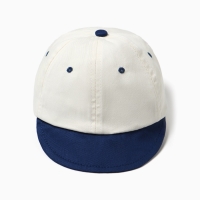 Кепка Крошка Я, р. 46-48. цв. беж/синий