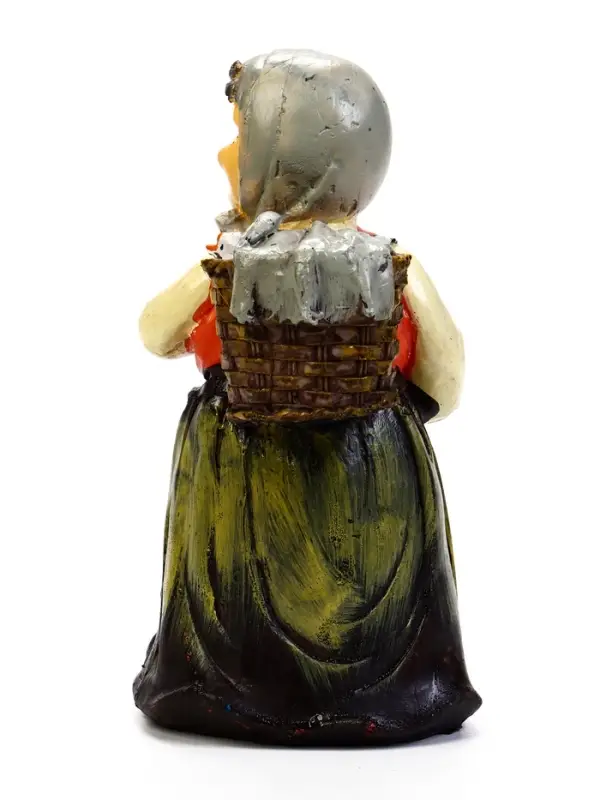 Садовая фигура 20 х 10 х 10 см "Бабушка с гусём"