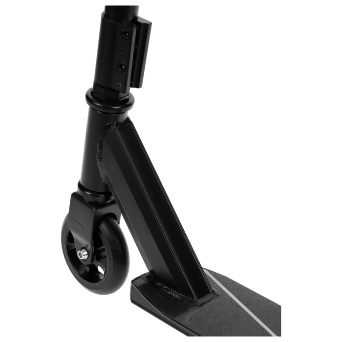 Самокат трюковой GRAFFITI Zigzag 23, колёса PU 100 мм, 85А, цвет чёрный Самокат трюковой GRAFFITI Zigzag 23, колёса PU 100 мм, 85А, цвет чёрный