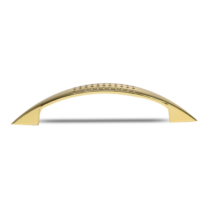 Ручка-скоба (мод.1012-96), м/о 96 мм, цвет золото