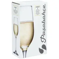 Набор из 2 бокалов для шампанского Amber