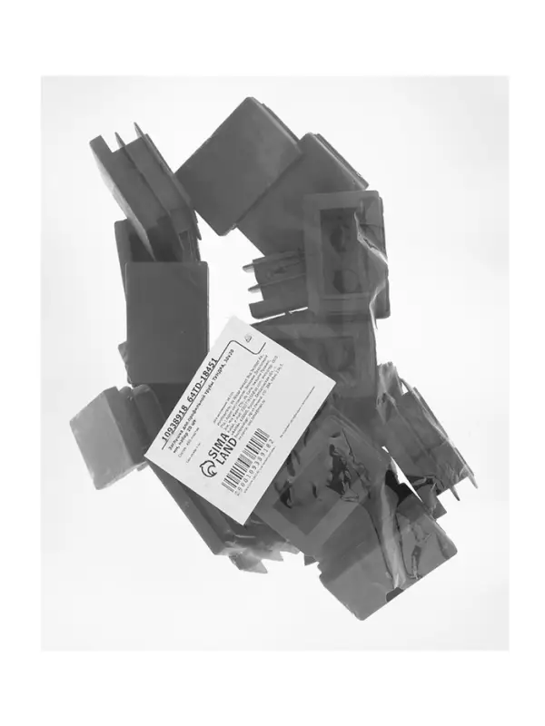 Заглушка для профильной трубы ТУНДРА, 30х20 мм, набор 20 шт