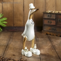 Сувенир дерево "Утка матрос в белом" 13х9х27 см Сувенир дерево "Утка матрос в белом" 13х9х27 см